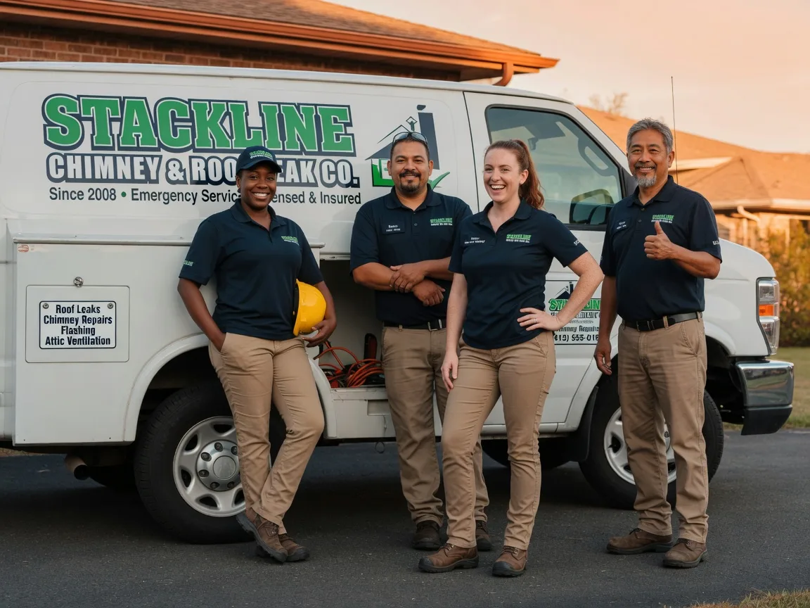 Chimney flashing repair company in Bradley, WV